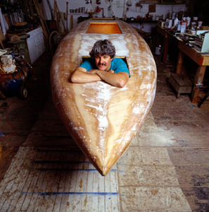 Photo of boat builder Steve Najjar